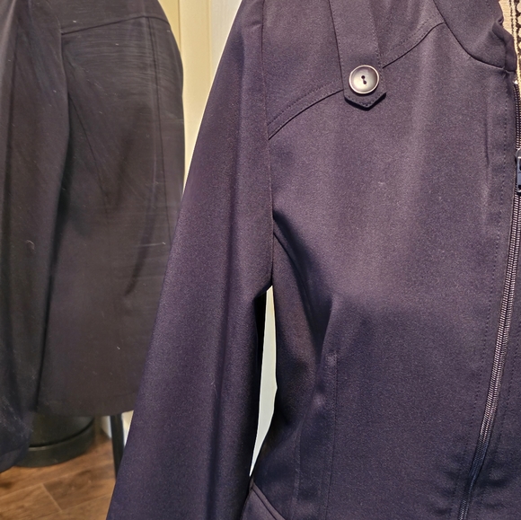 Vintage Optionally Navy Zip Blazer - Picture 5 of 5